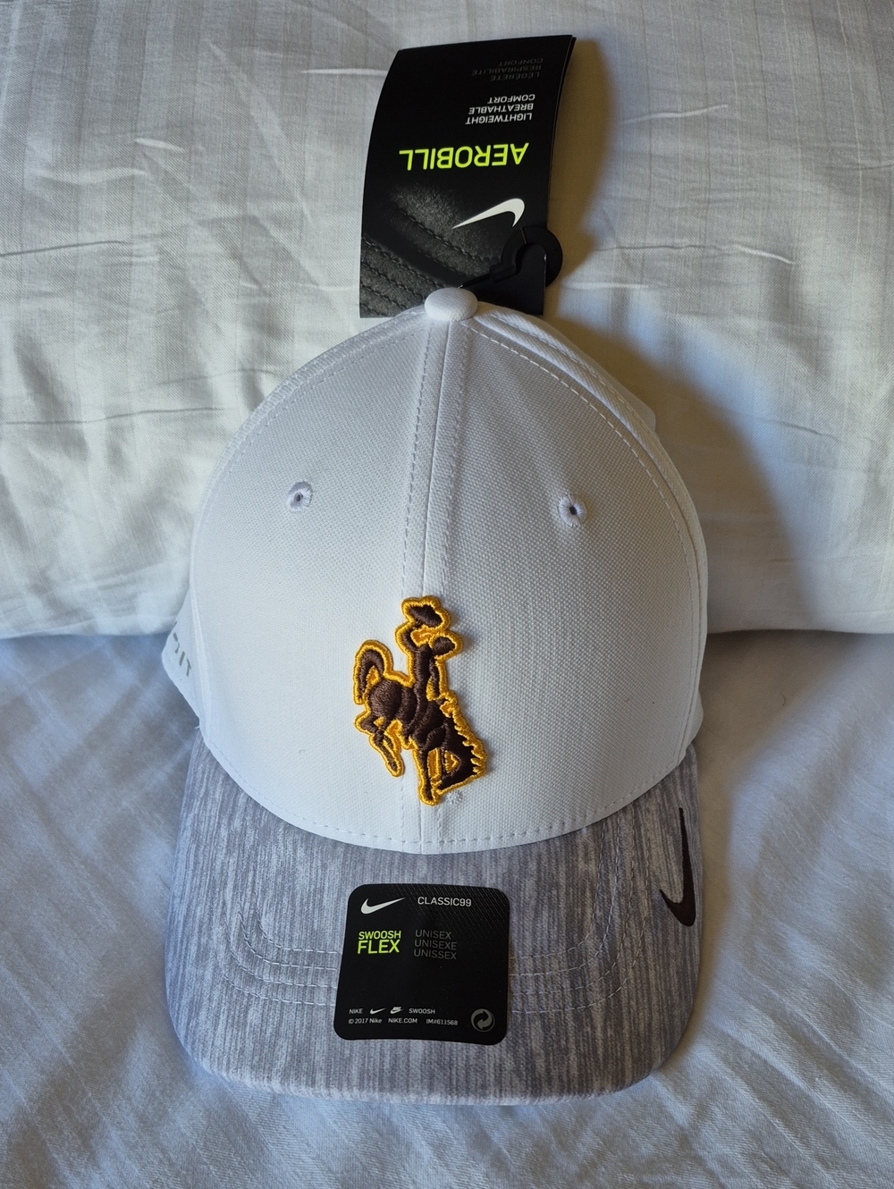 Nike Classic99 University of Wyoming Cowboys Aerobill Hat - New